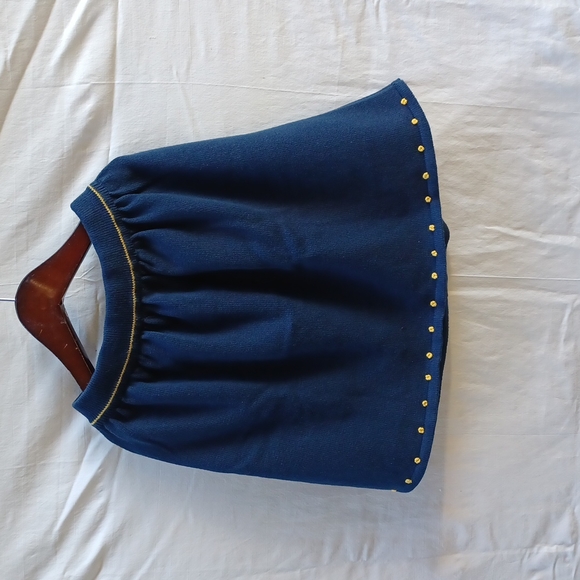 323 DU PAREIL sweat skirts for girls Size 12 Blue - Picture 8 of 9